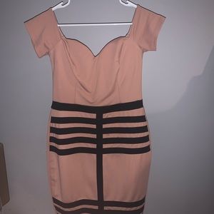 Tan dress
